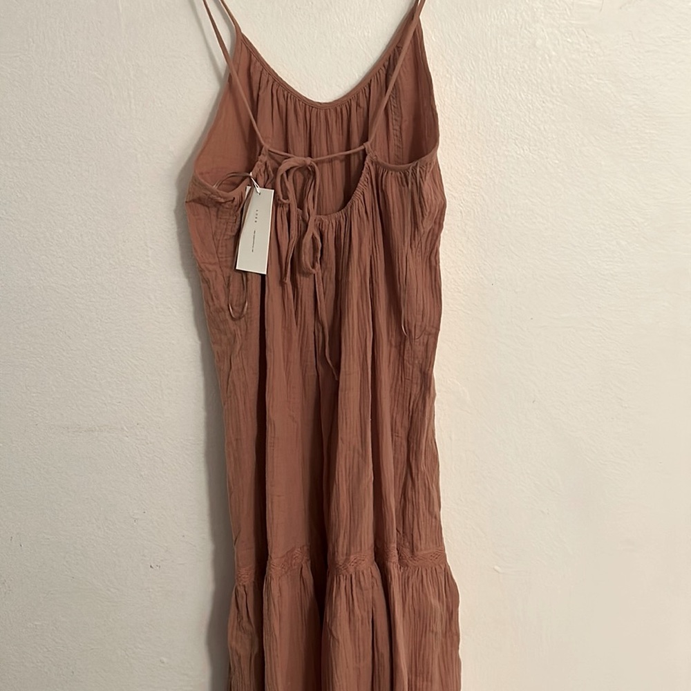 Lush Clothing long dress baby pink